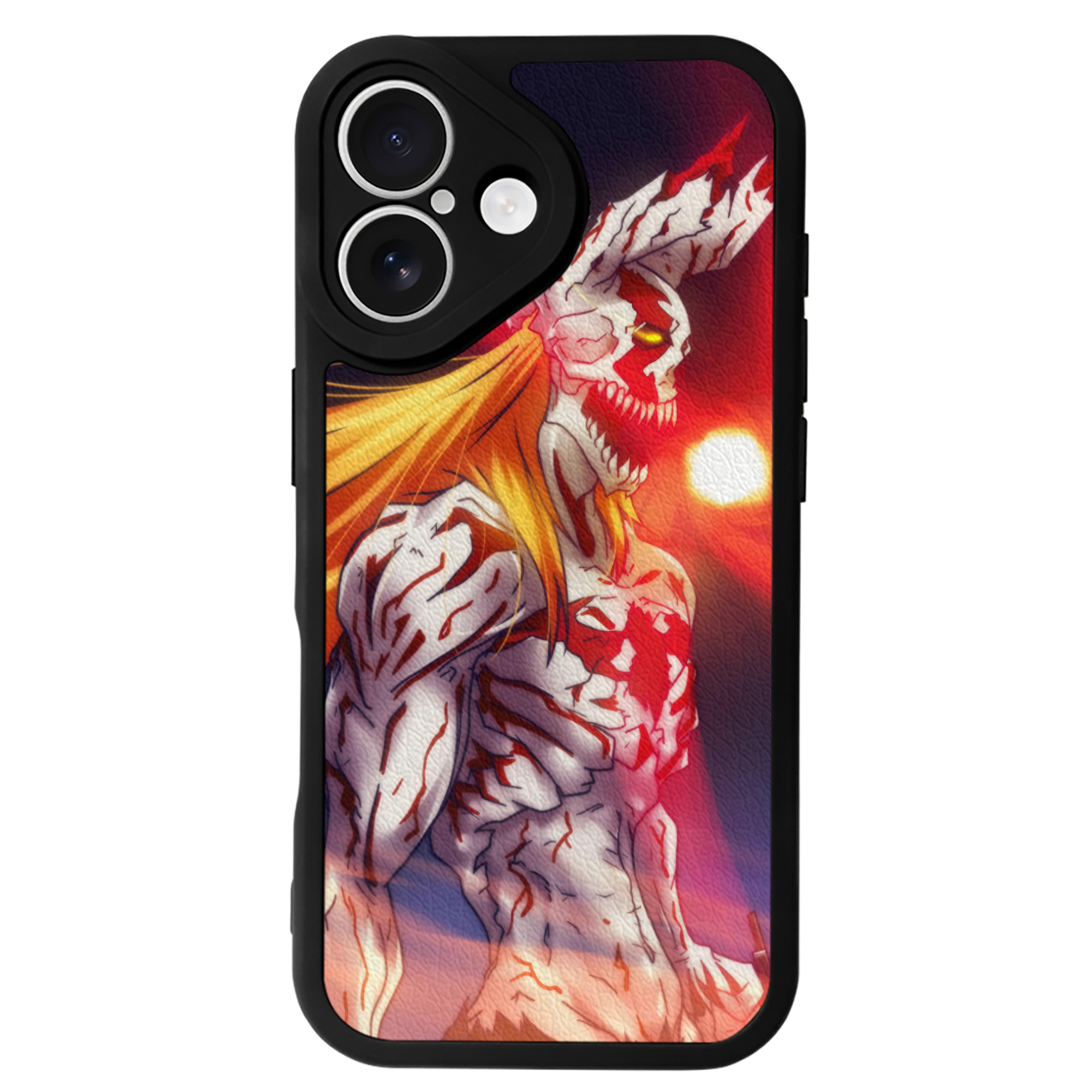 （画像用） ブリーチ BLEACH 【iPhone 16シリーズ対応】シリコンスマホケース（レザー調） 材質：シリコン